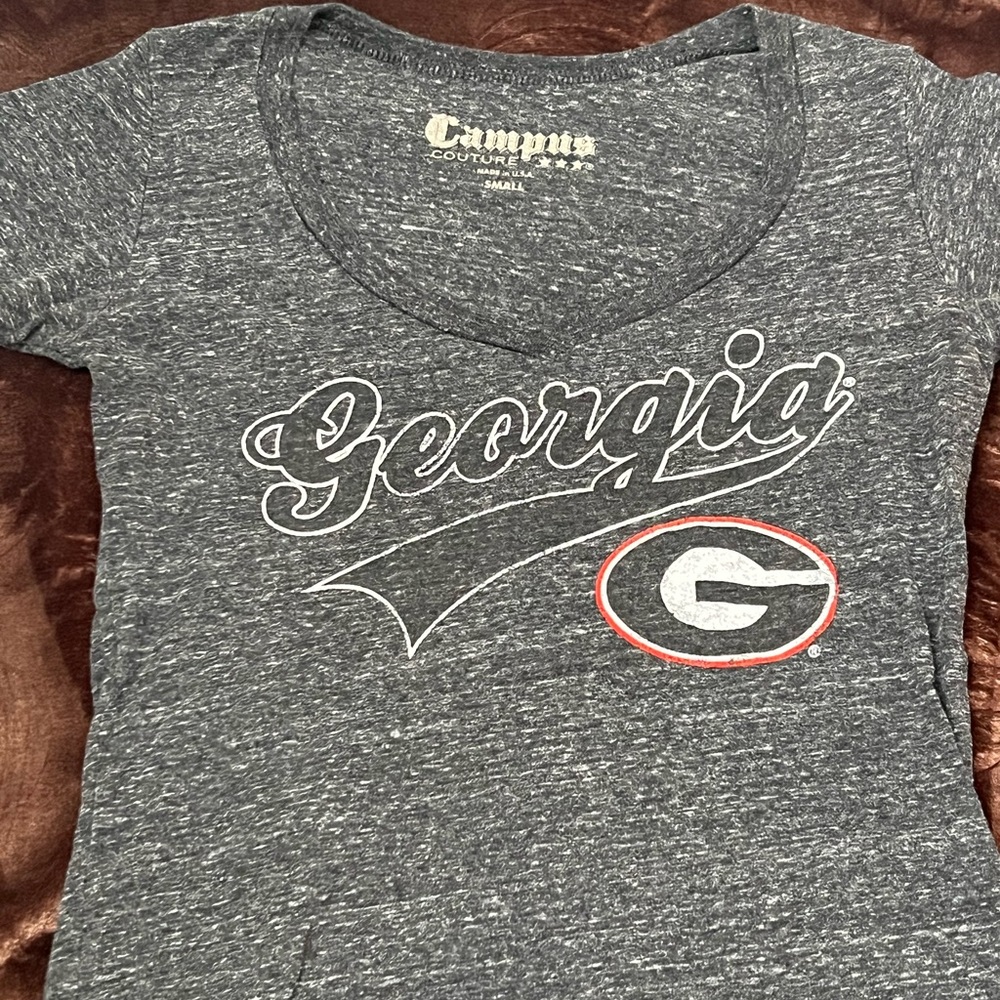 Georgia Campus V-Neck Tee